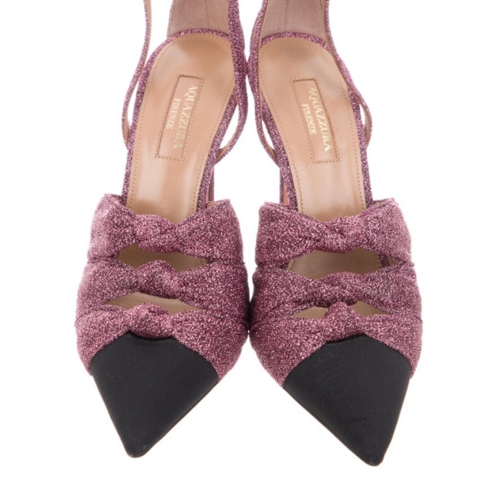 Color block pattern pumps - Picture 3 of 5